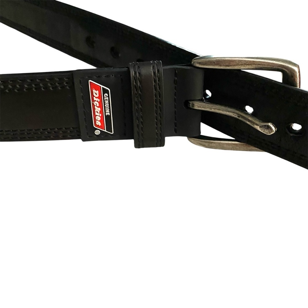 Genuine‎ Dickies Black Synthetic Leather Everyday Casual Belt Size 34/86